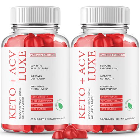 The formula, featured in . . Luxe keto acv gummies